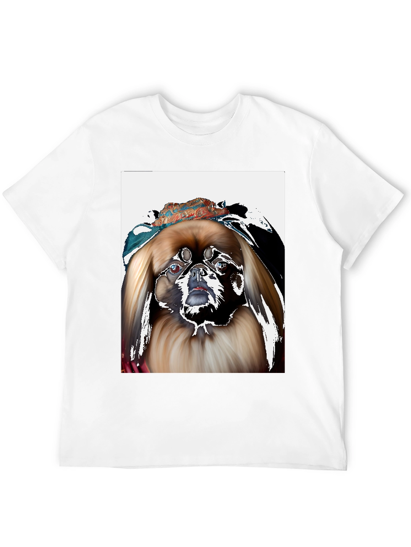 Dog with Headscarf T-Shirt - Funky Graphic Tee