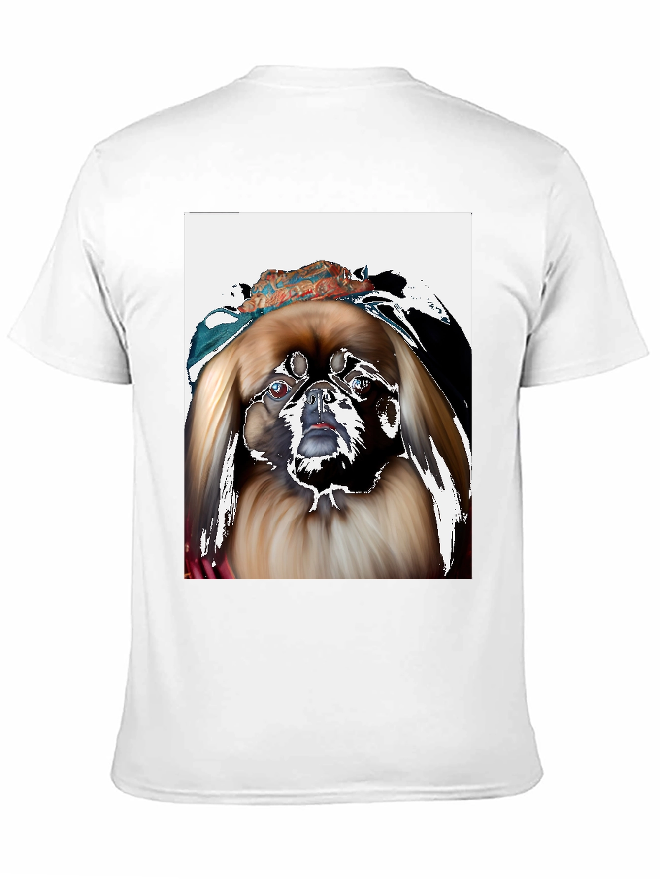 Dog with Headscarf T-Shirt - Funky Graphic Tee