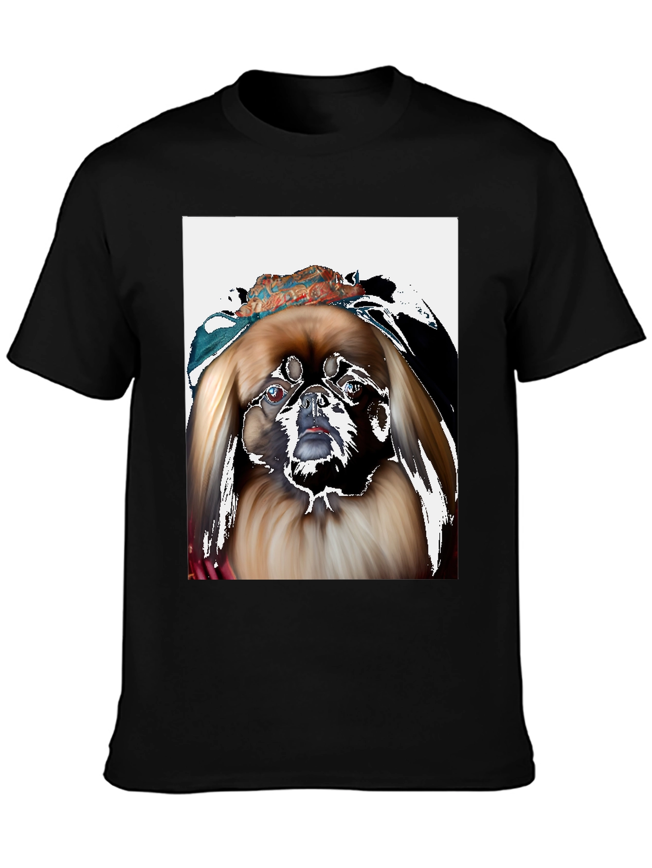 Dog with Headscarf T-Shirt - Funky Graphic Tee