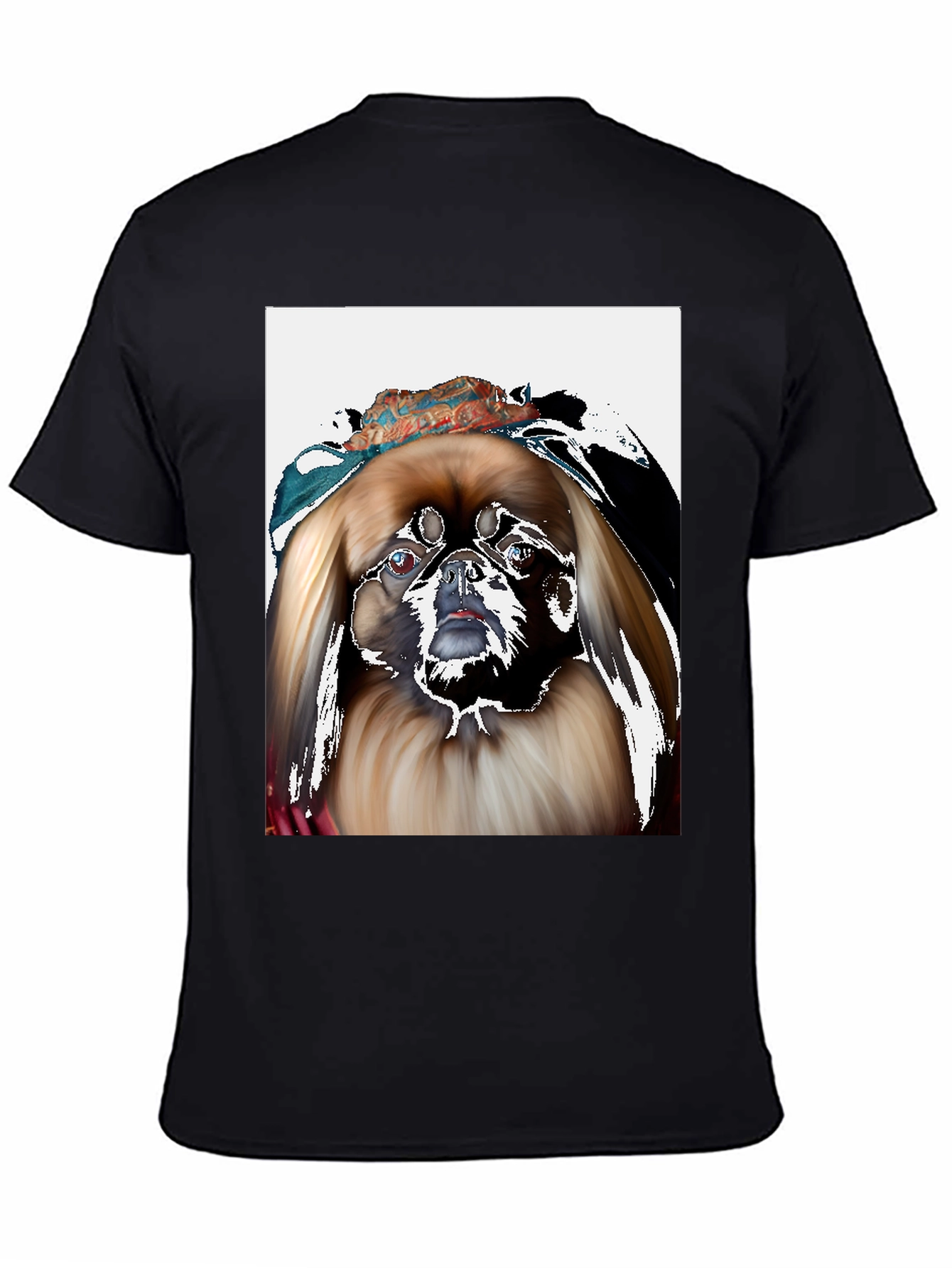 Dog with Headscarf T-Shirt - Funky Graphic Tee