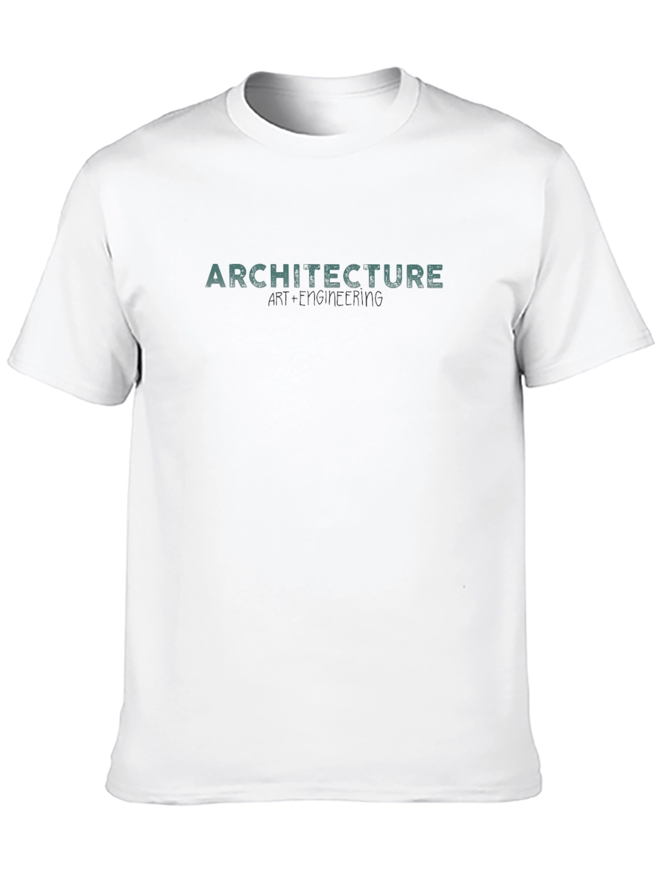 Architecture Graphic Tee - Stylish Modern Fit Black T-Shirt