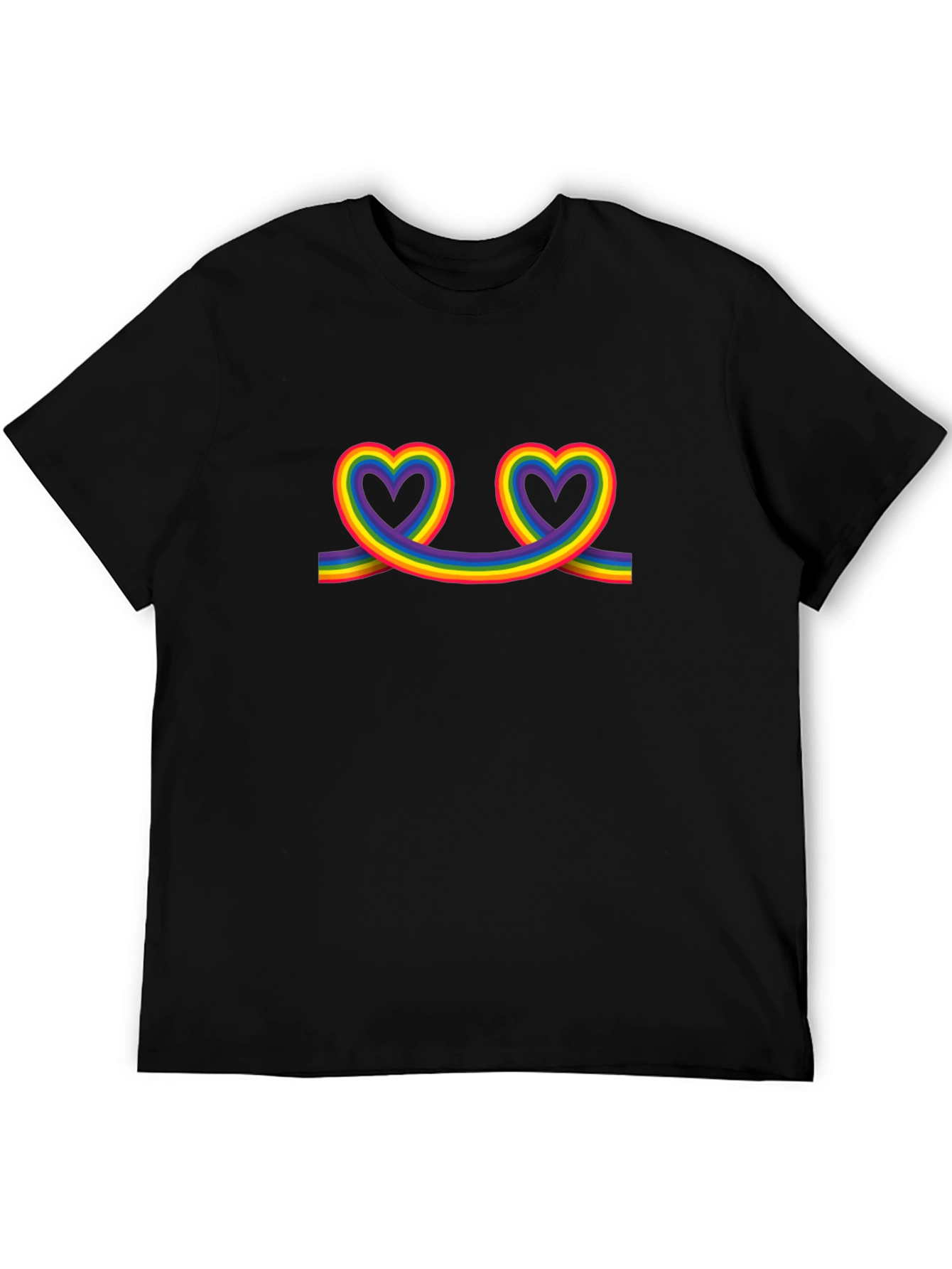 Rainbow Heart Pride T-Shirt