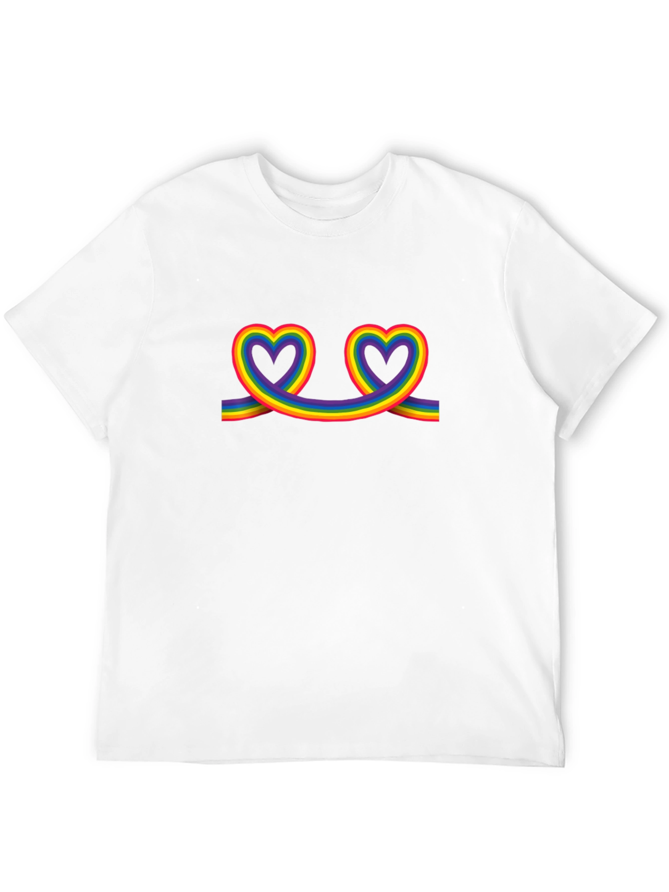 Rainbow Heart Pride T-Shirt