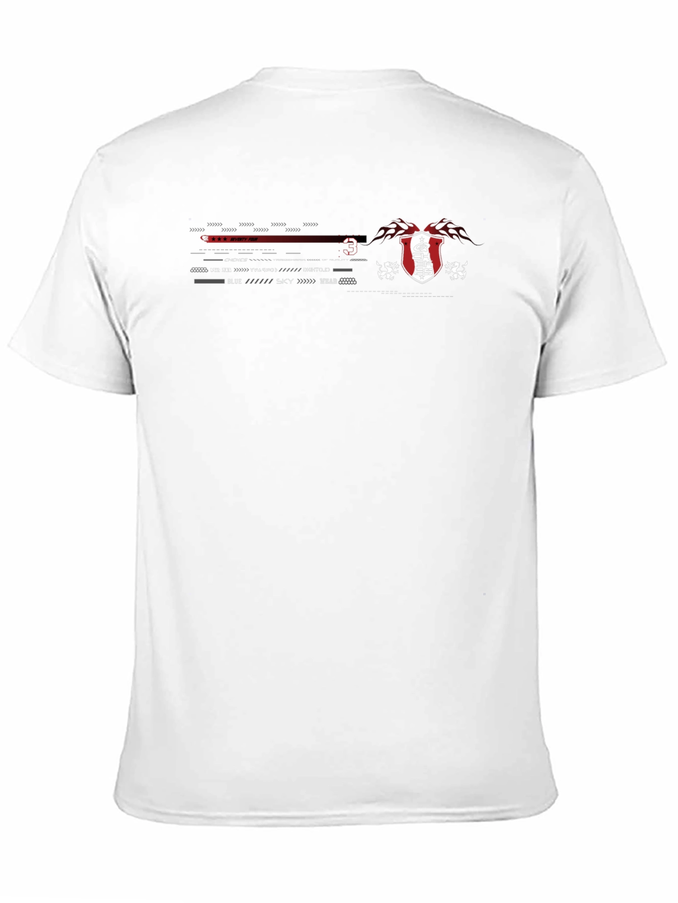 Emblem Graphic Black T-Shirt