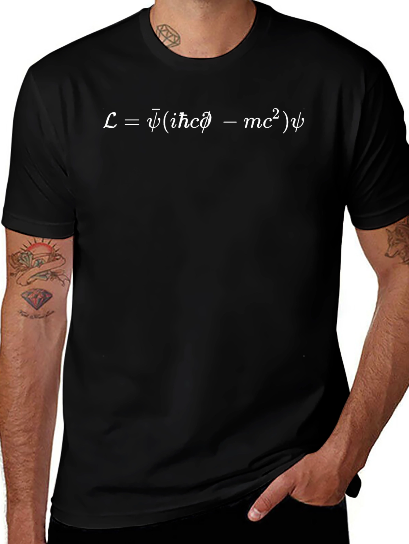 Science Equation Black T-Shirt