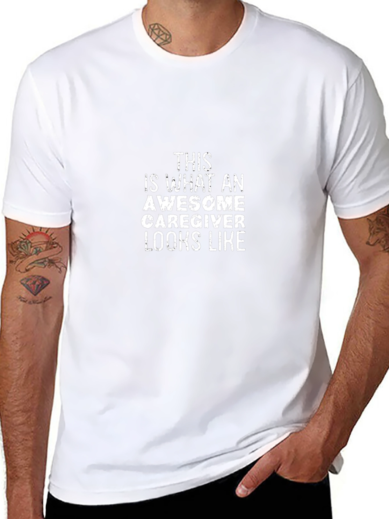 Awesome Caregiver T-Shirt Unisex