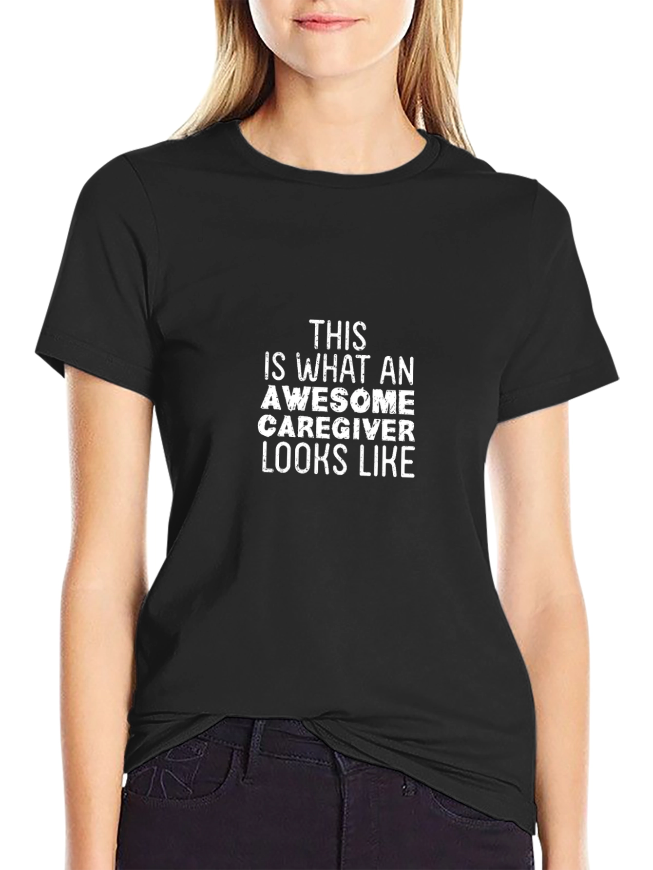 Awesome Caregiver T-Shirt Unisex