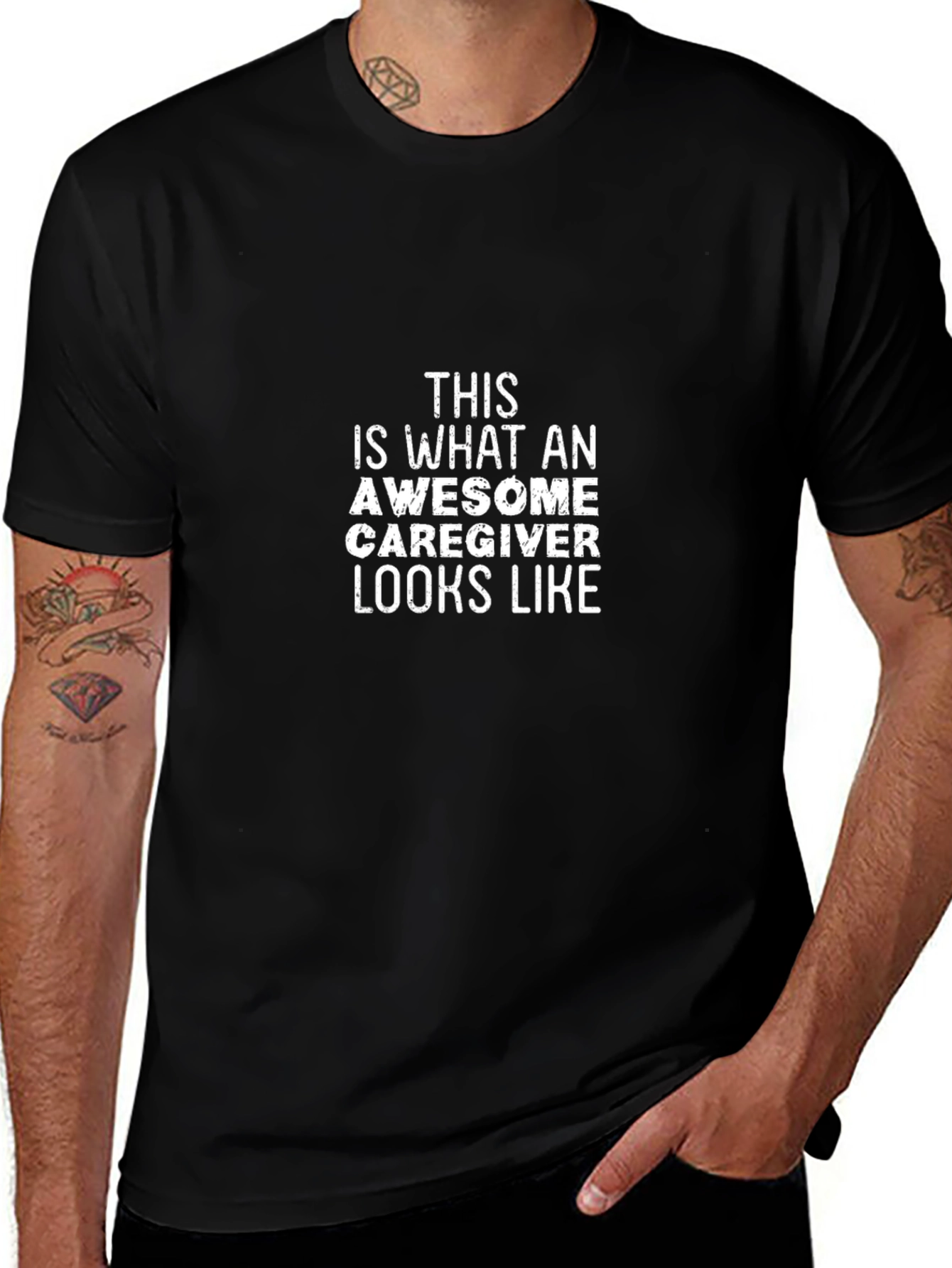 Awesome Caregiver T-Shirt Unisex