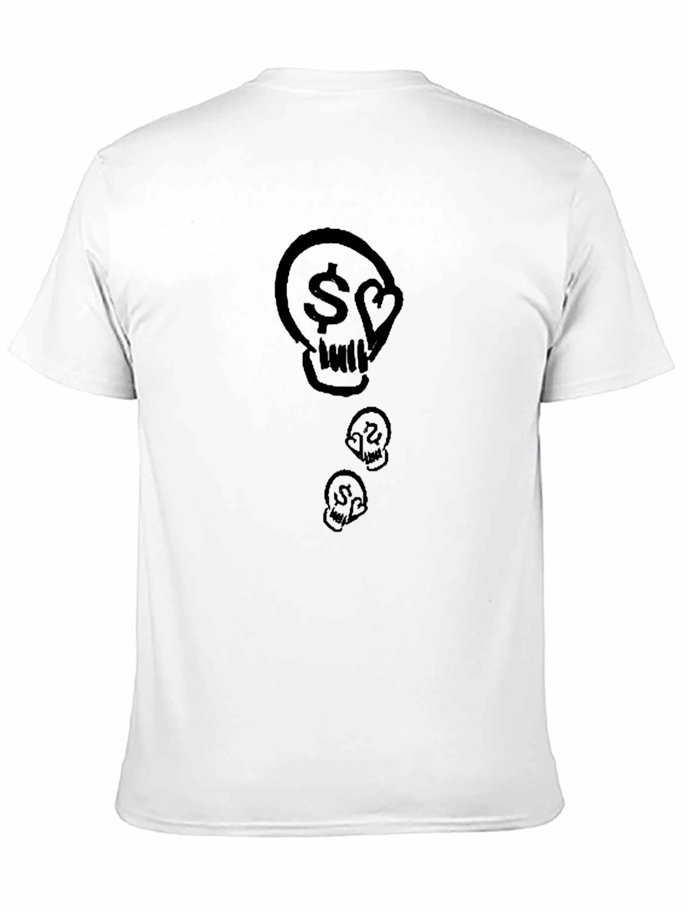 Skull Graphic Black T-Shirt