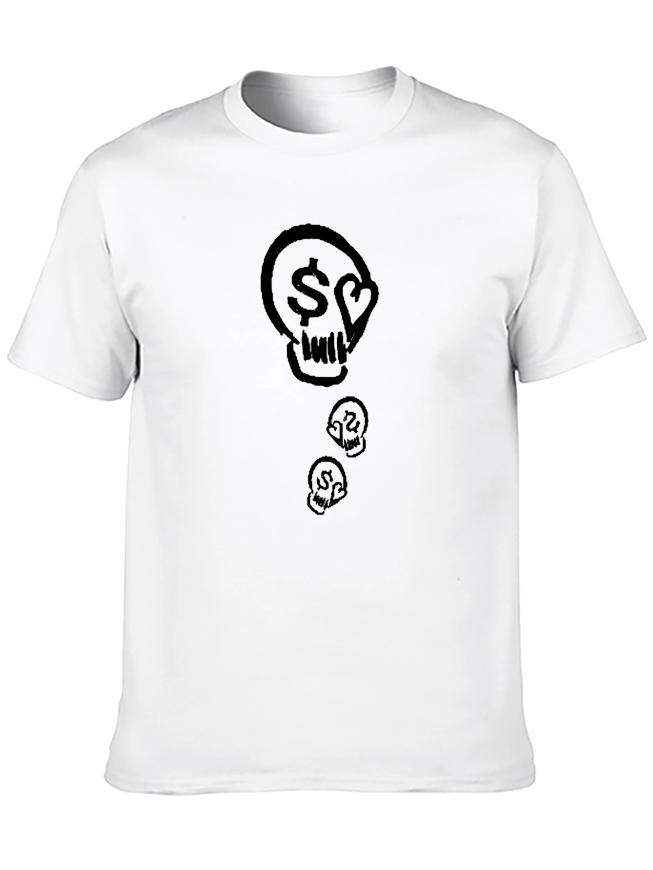 Skull Graphic Black T-Shirt