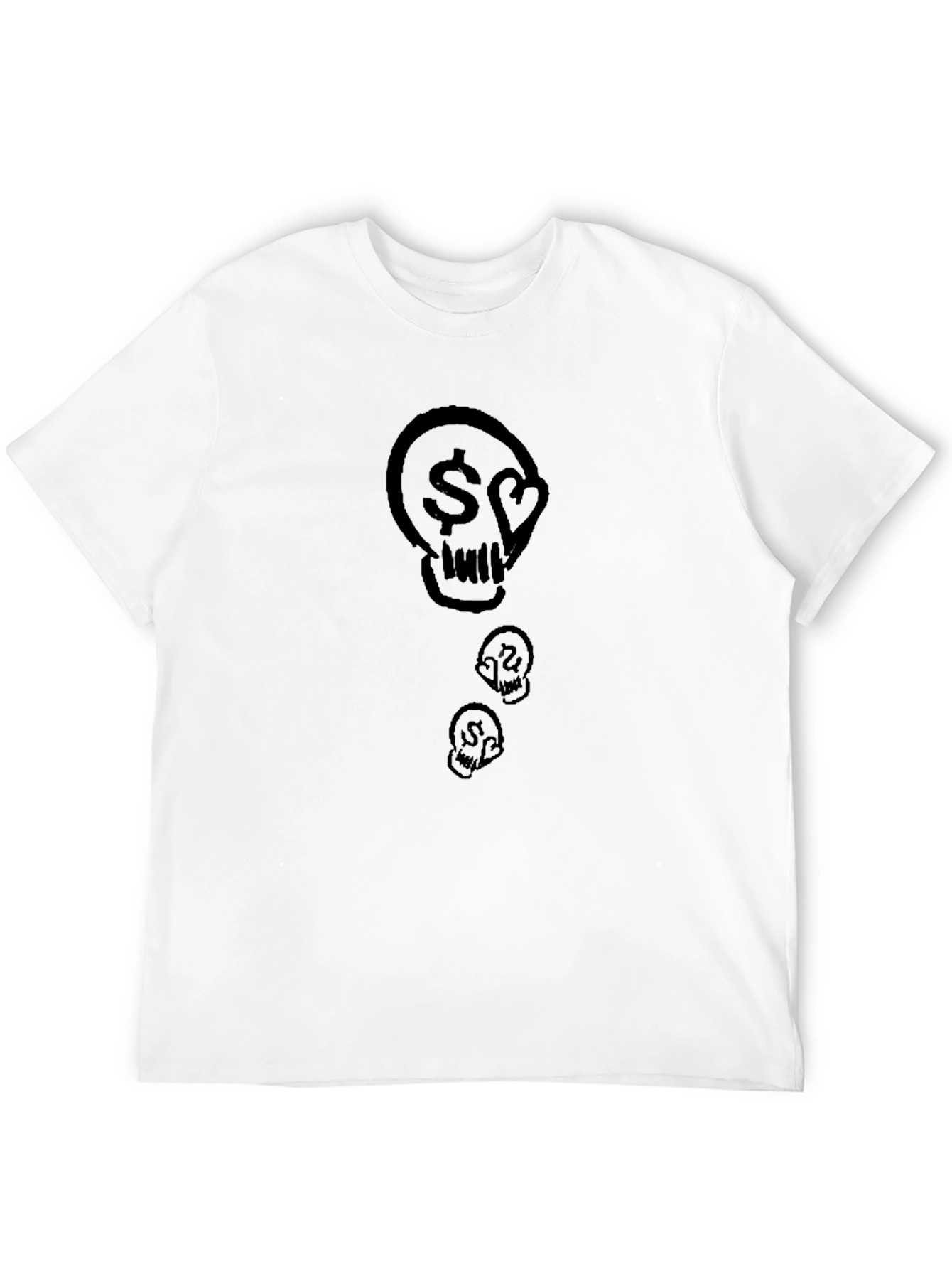 Skull Graphic Black T-Shirt
