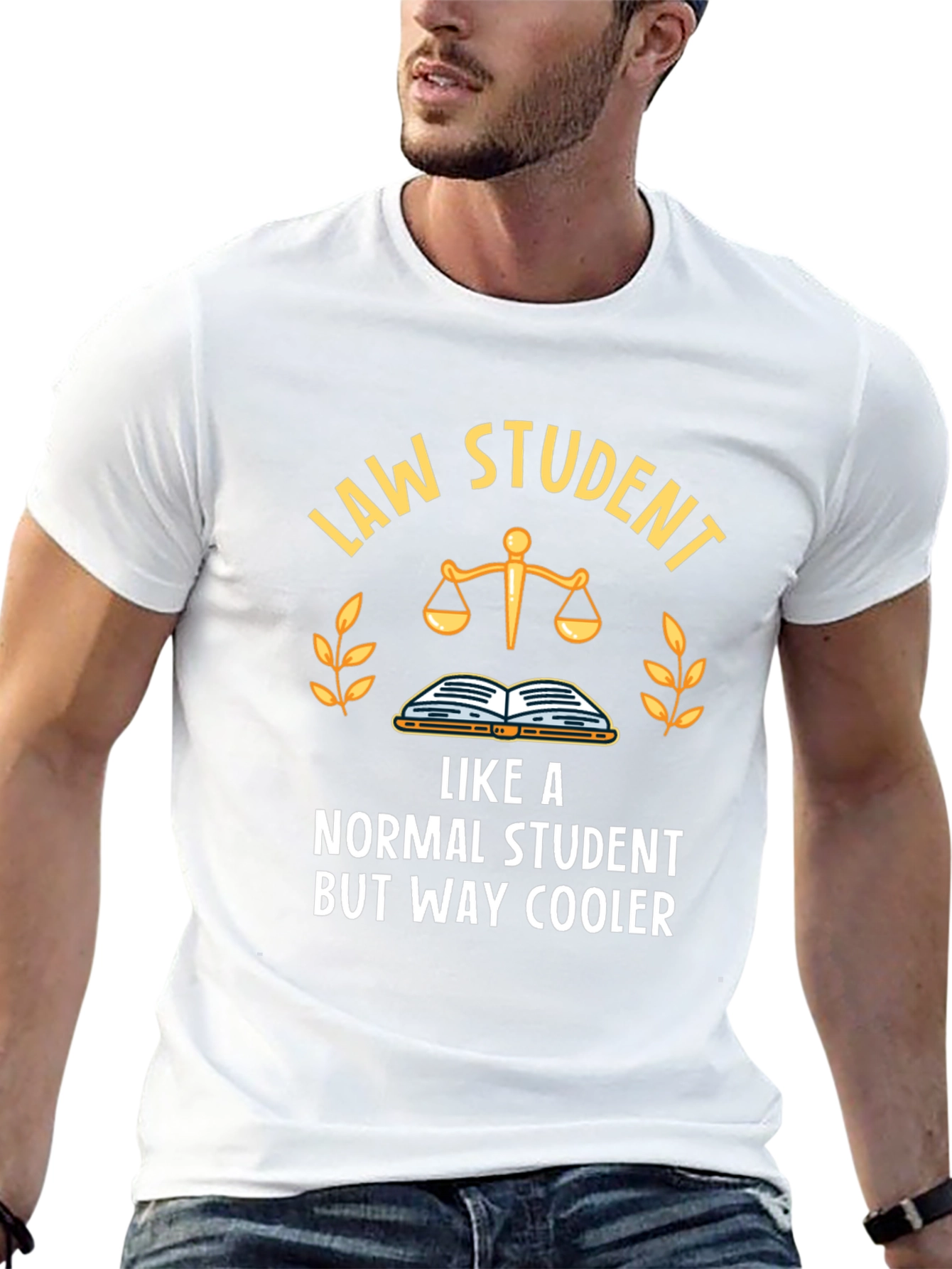 Law Student Cool Graphic T-Shirt