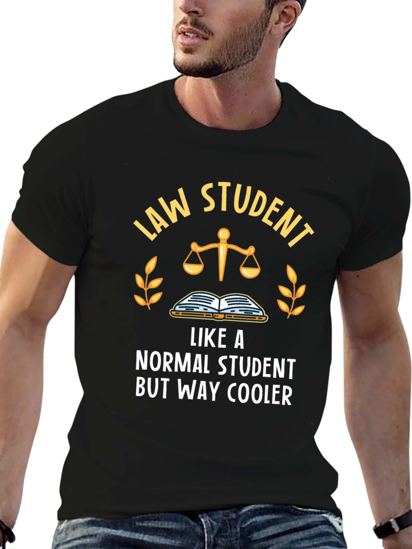 Law Student Cool Graphic T-Shirt