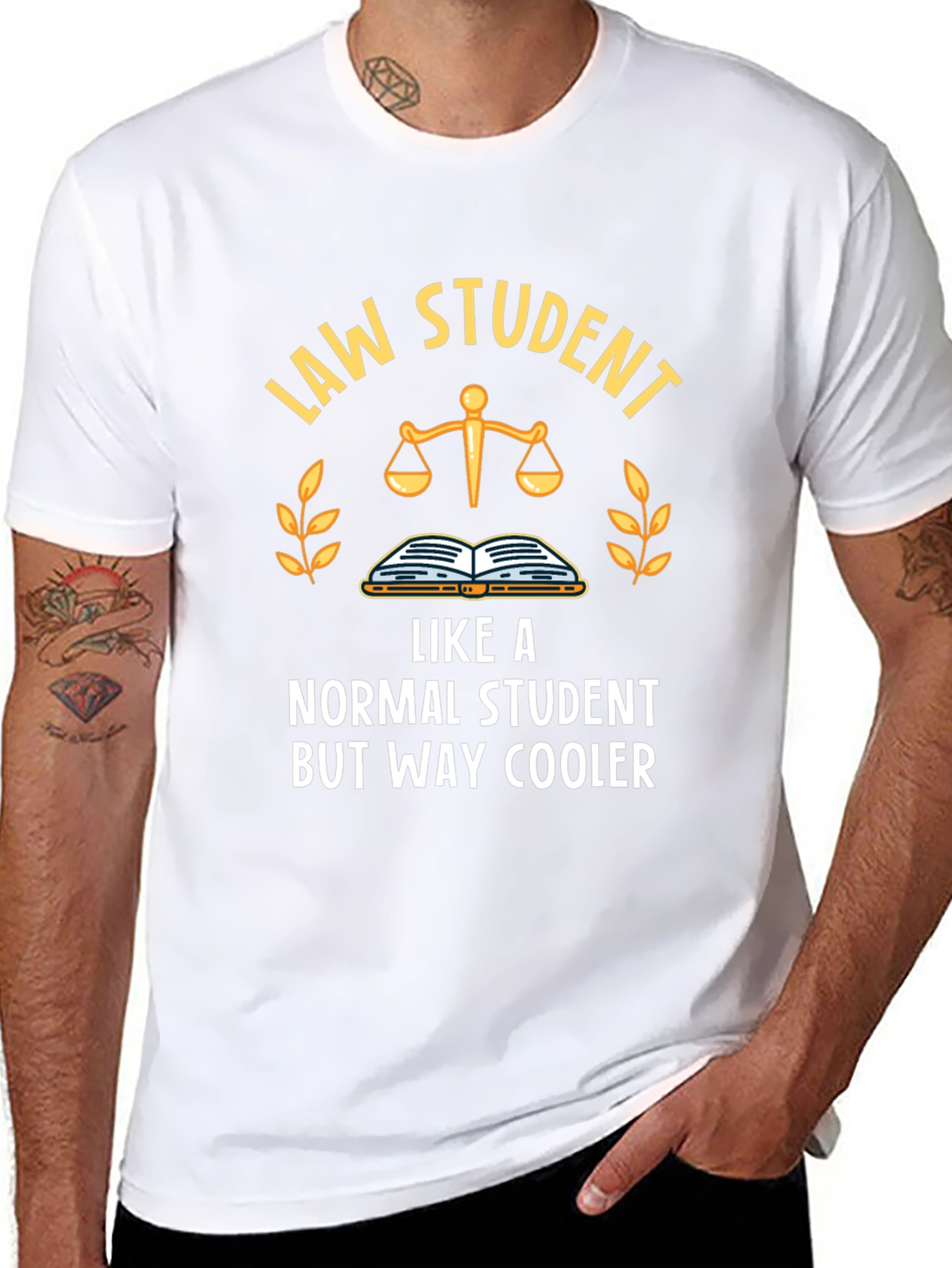 Law Student Cool Graphic T-Shirt