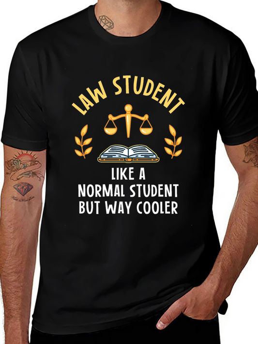 Law Student Cool Graphic T-Shirt