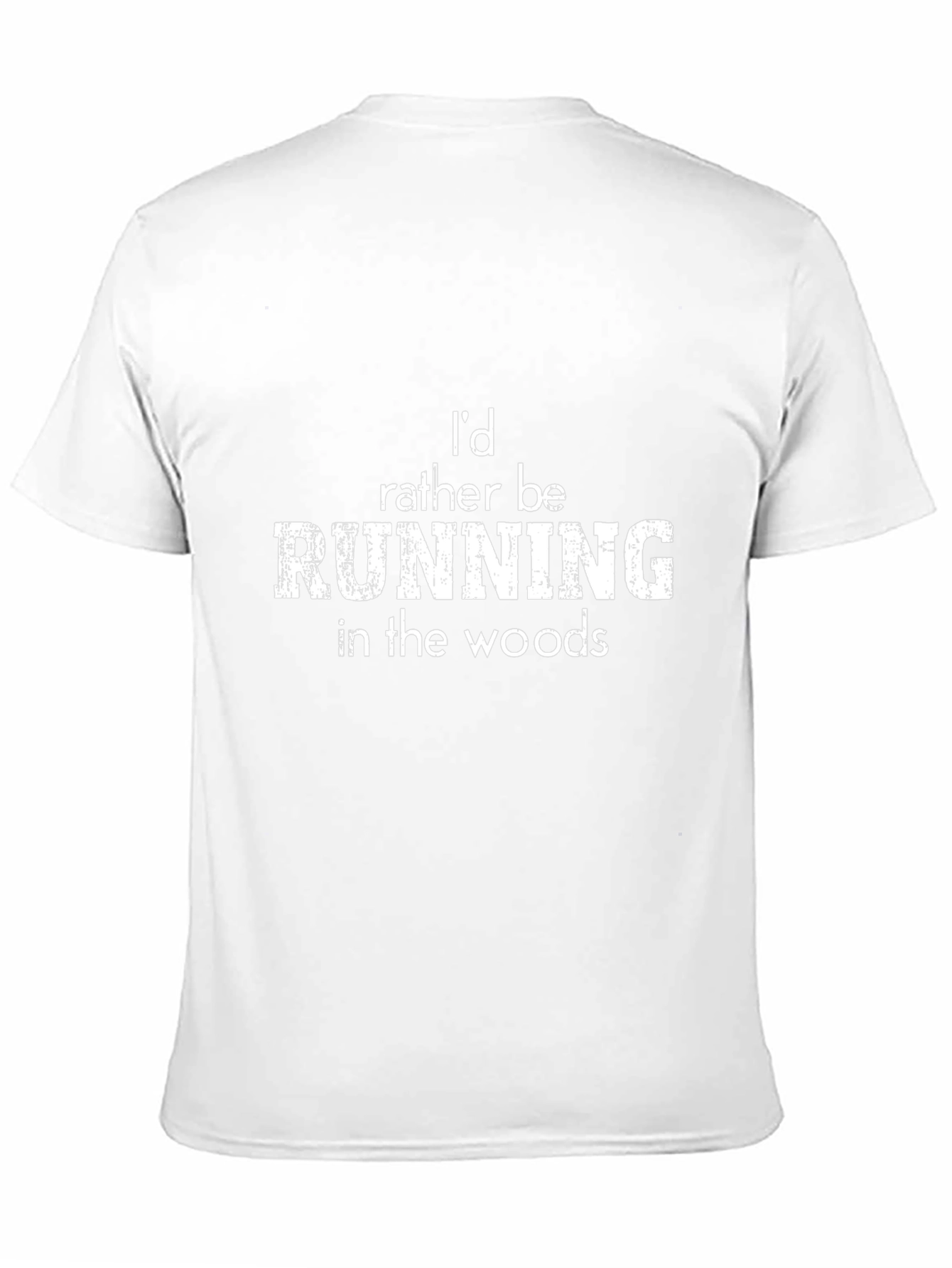 Running In The Woods Graphic Tee - Black T-Shirt