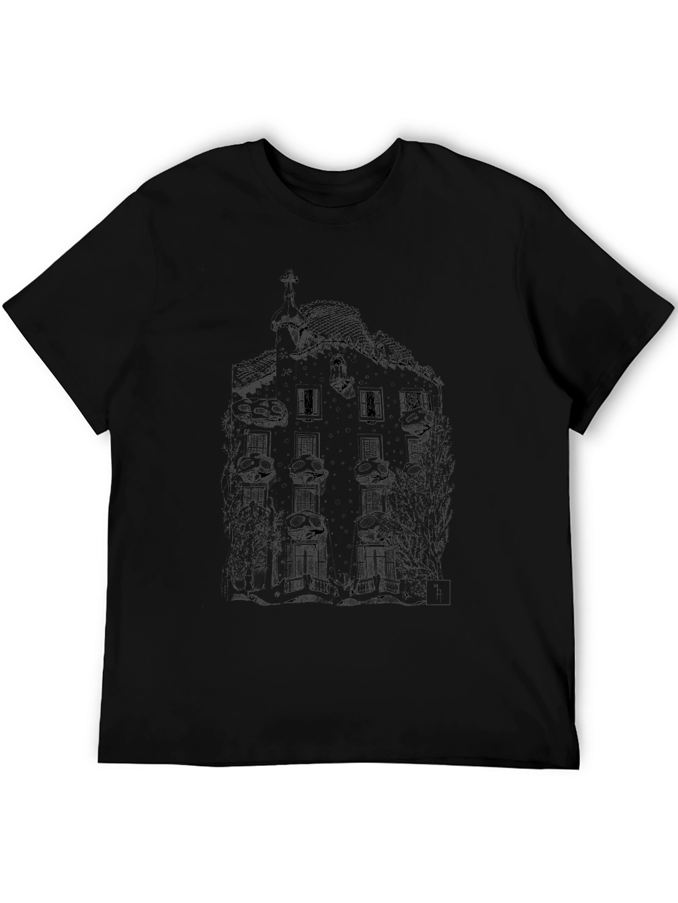 Casa Batlló Graphic T-Shirt - Barcelona Architecture Tee