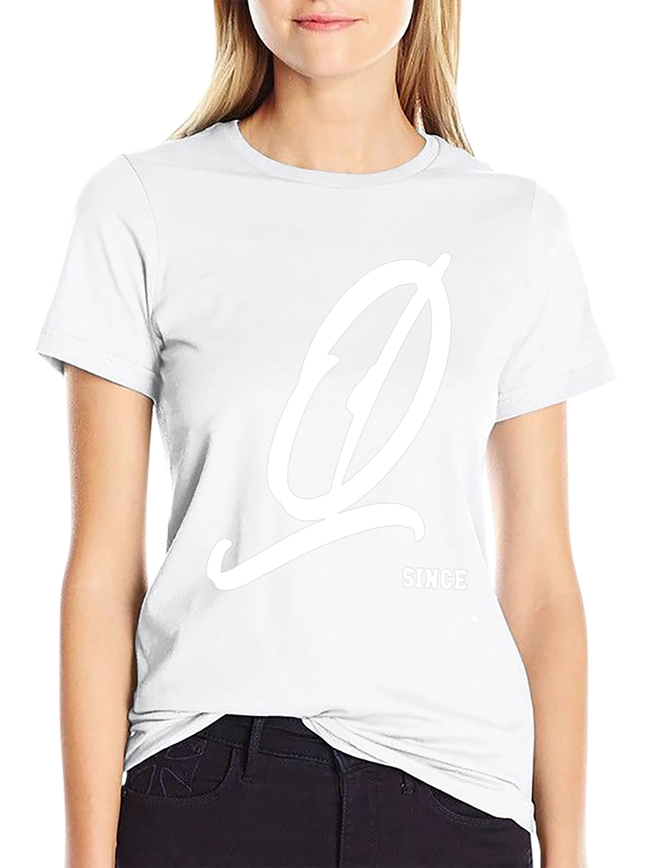 Stylish Black Graphic Tee - Since