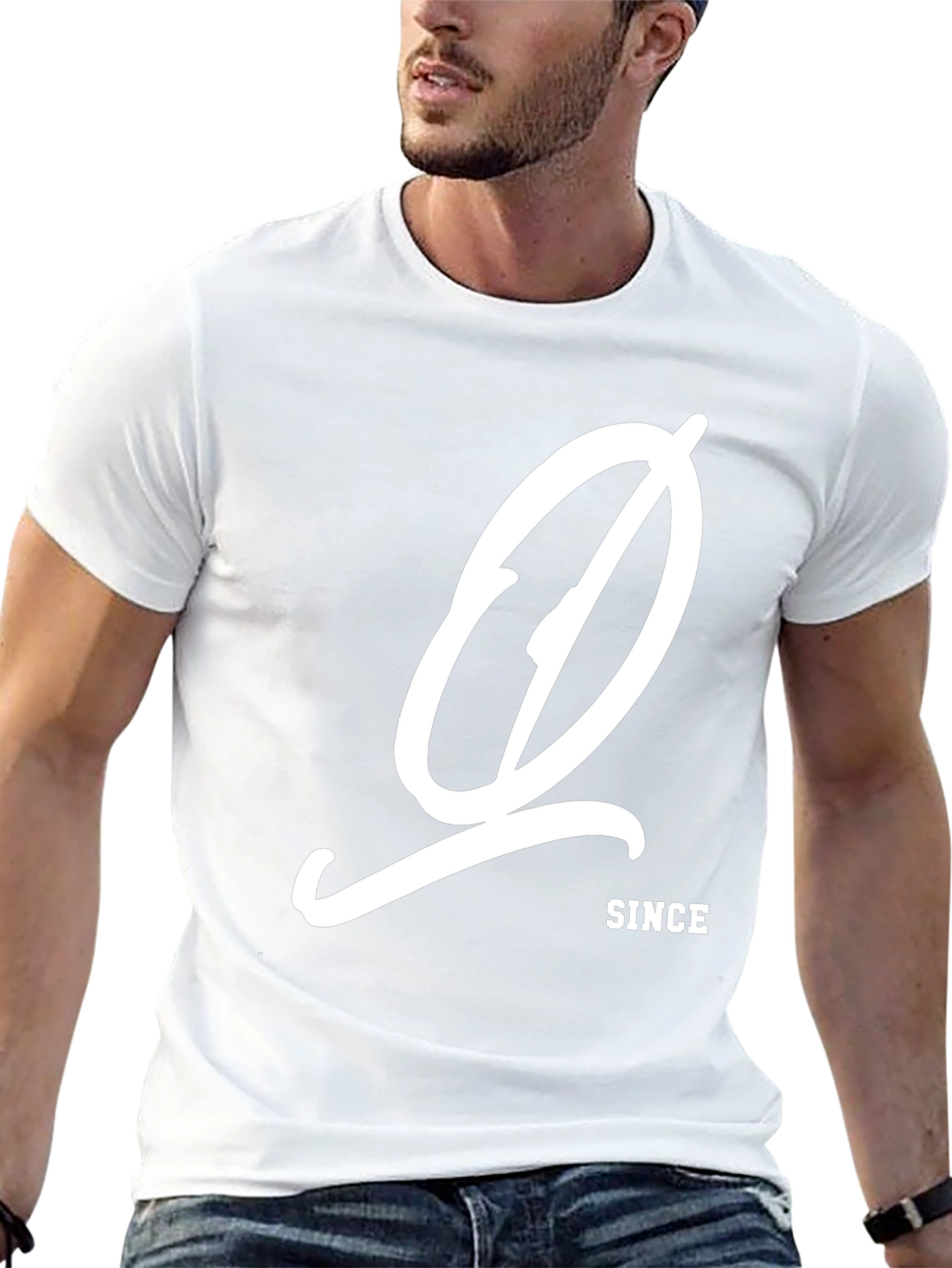 Stylish Black Graphic Tee - Since