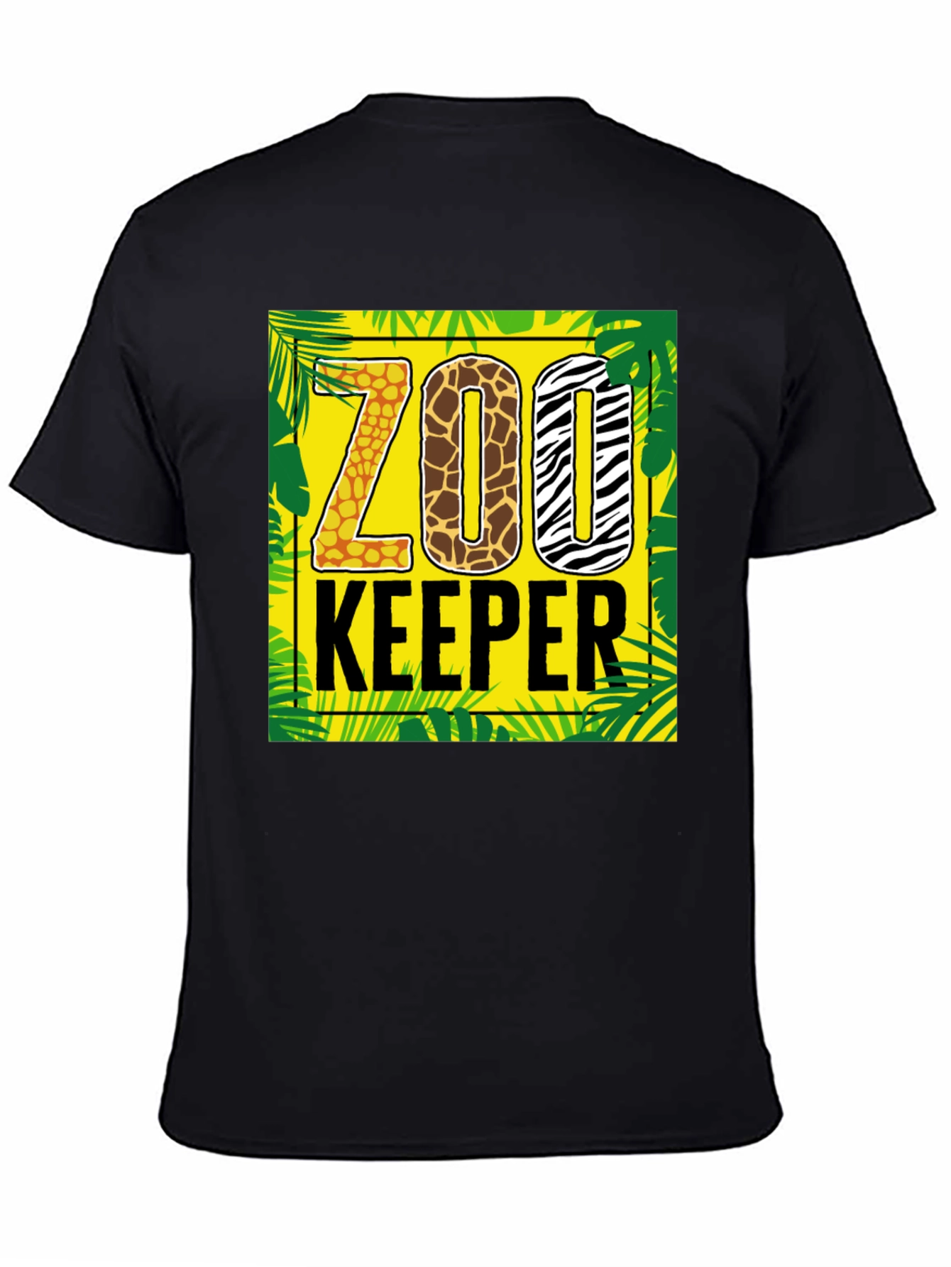 Zoo Keeper Animal Print T-Shirt