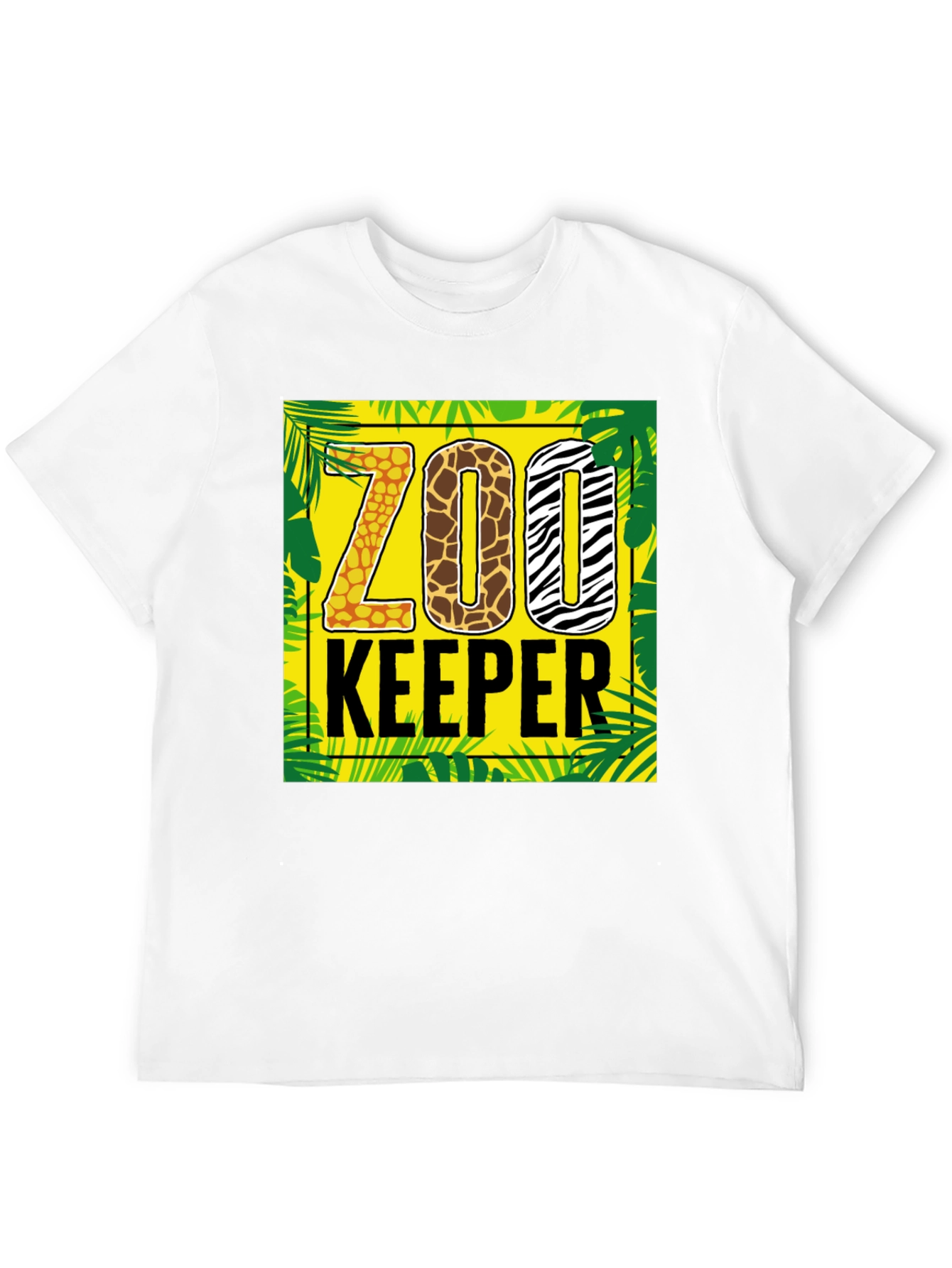 Zoo Keeper Animal Print T-Shirt