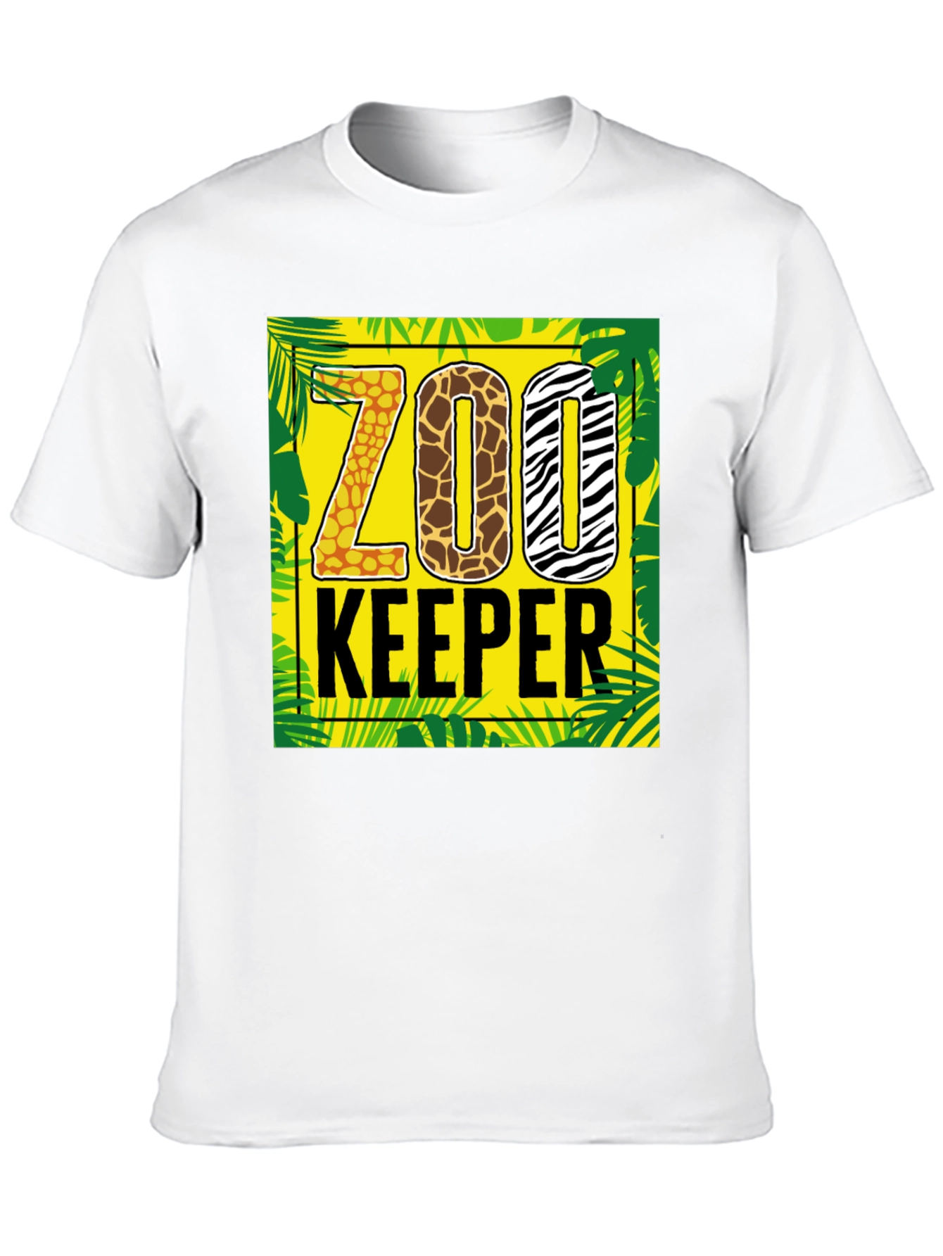 Zoo Keeper Animal Print T-Shirt