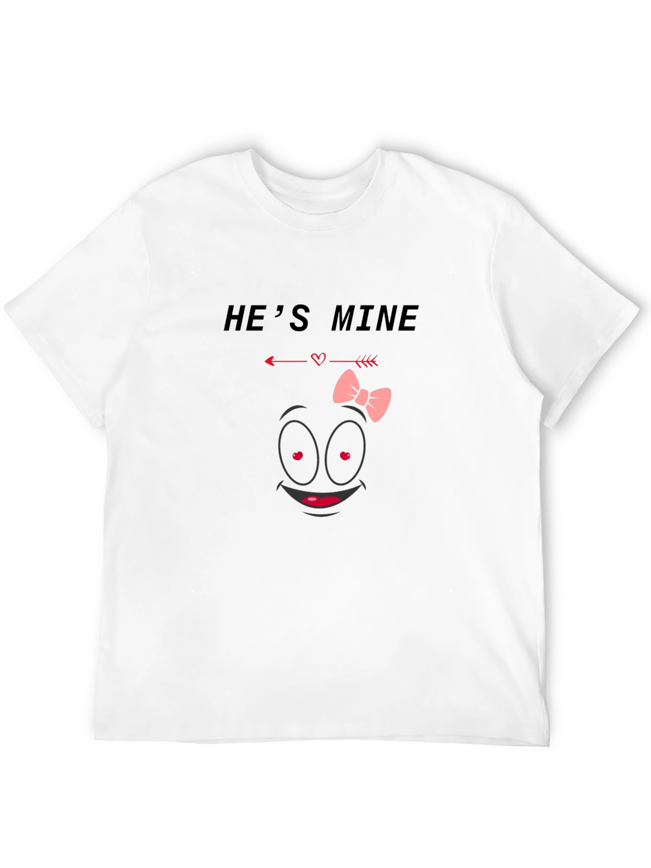 Hes Mine Graphic Tee - Black
