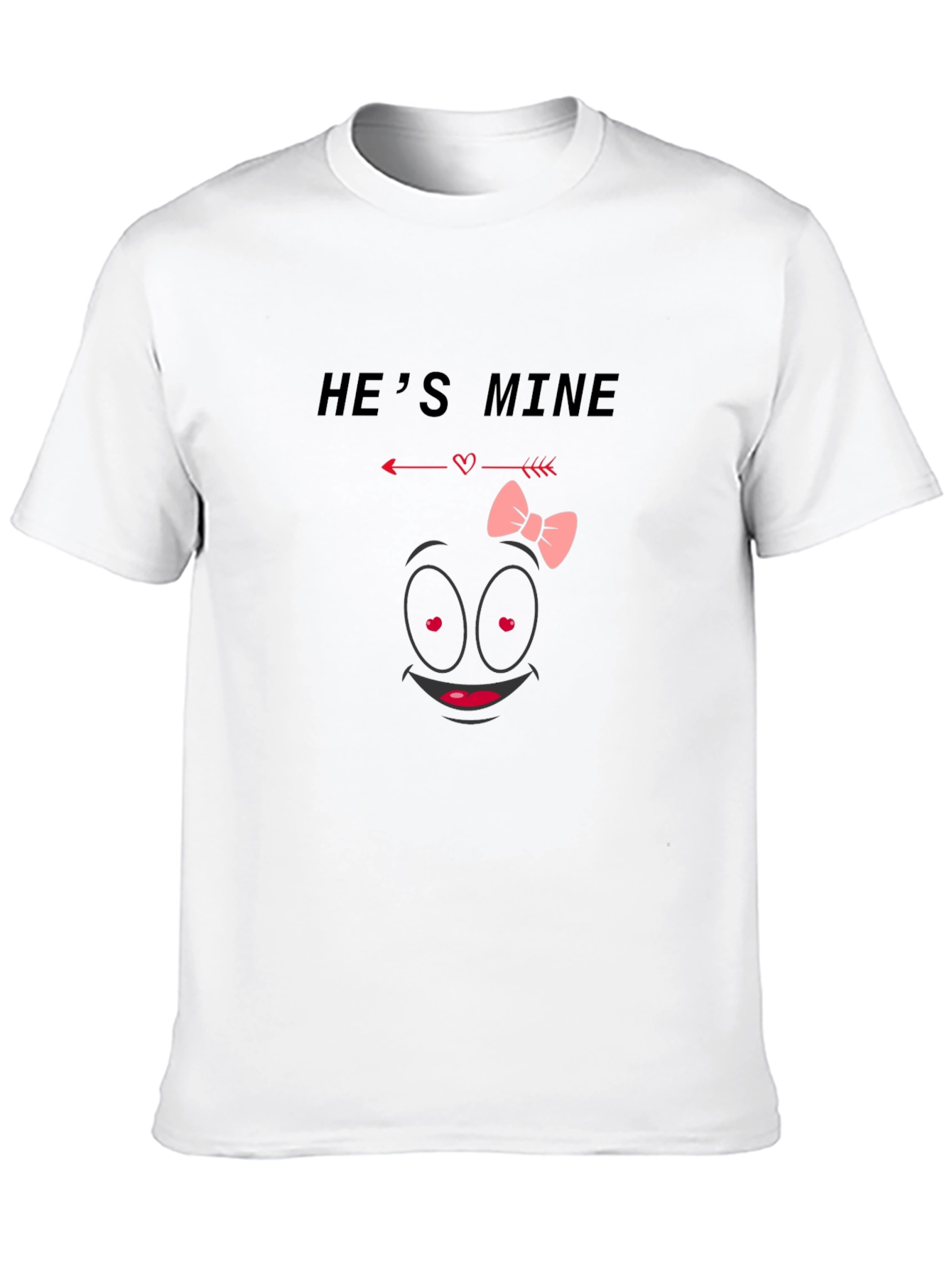 Hes Mine Graphic Tee - Black