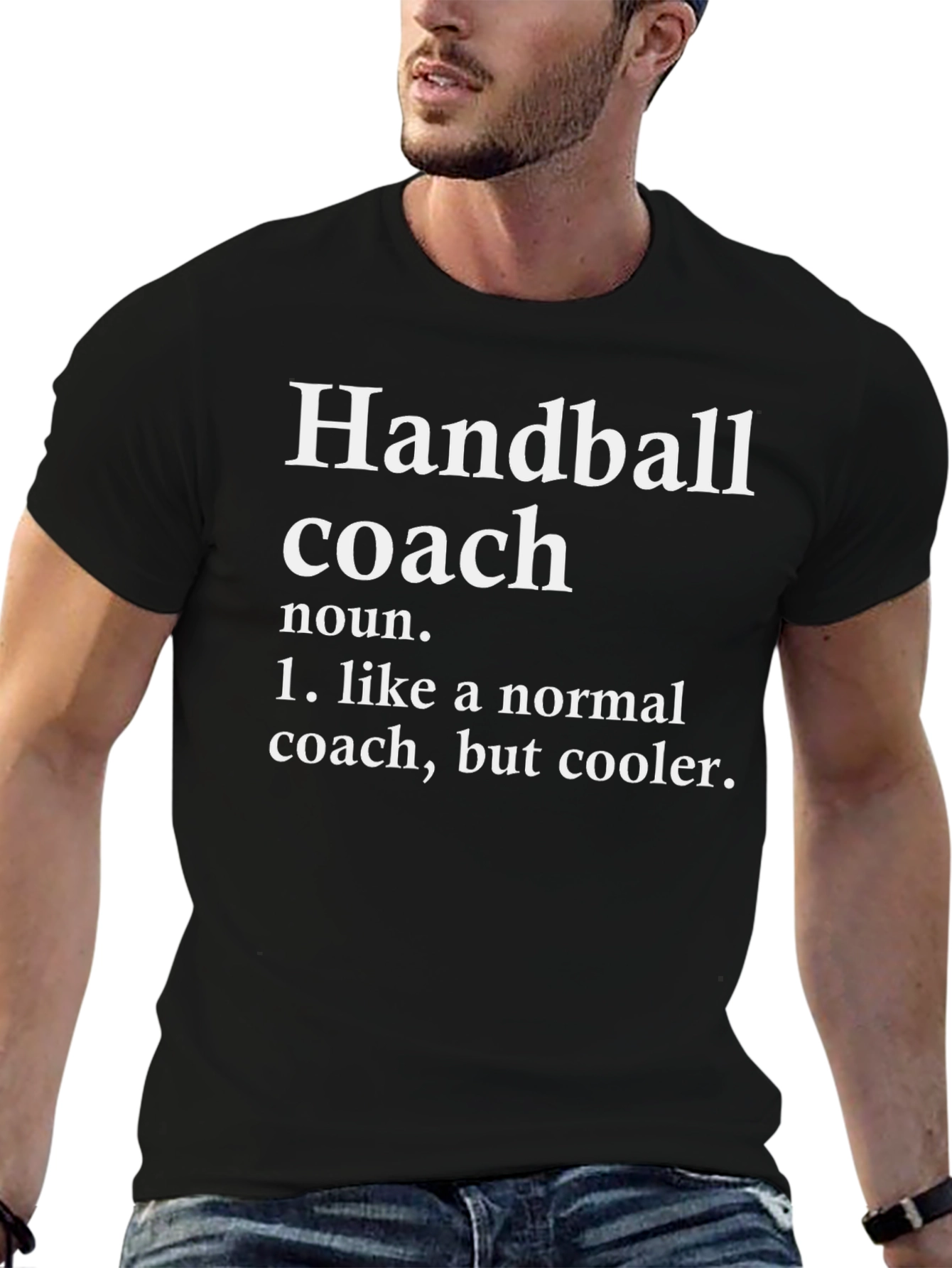 Handball Coach Definition T-Shirt - Cool Coach Tee