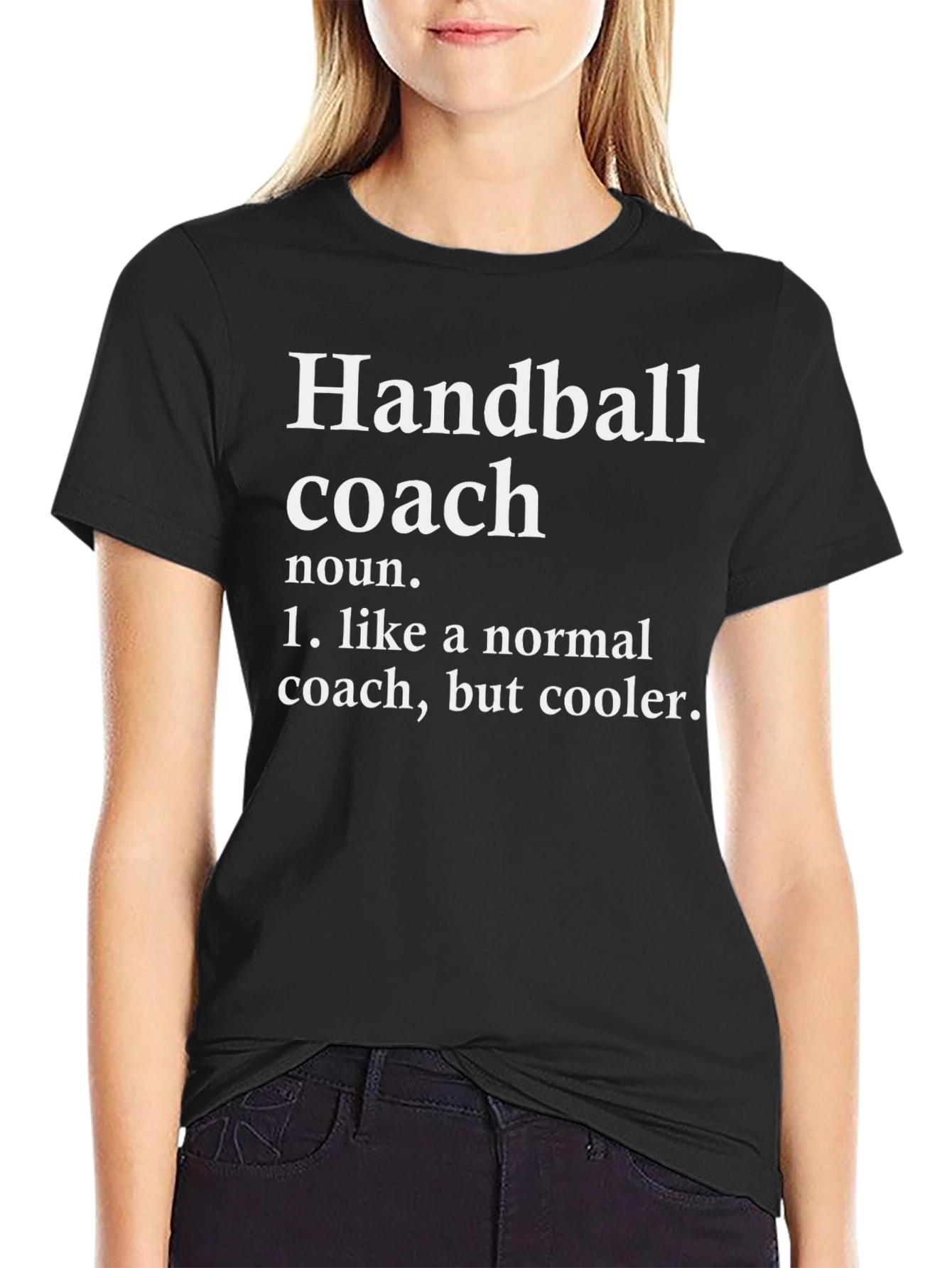 Handball Coach Definition T-Shirt - Cool Coach Tee