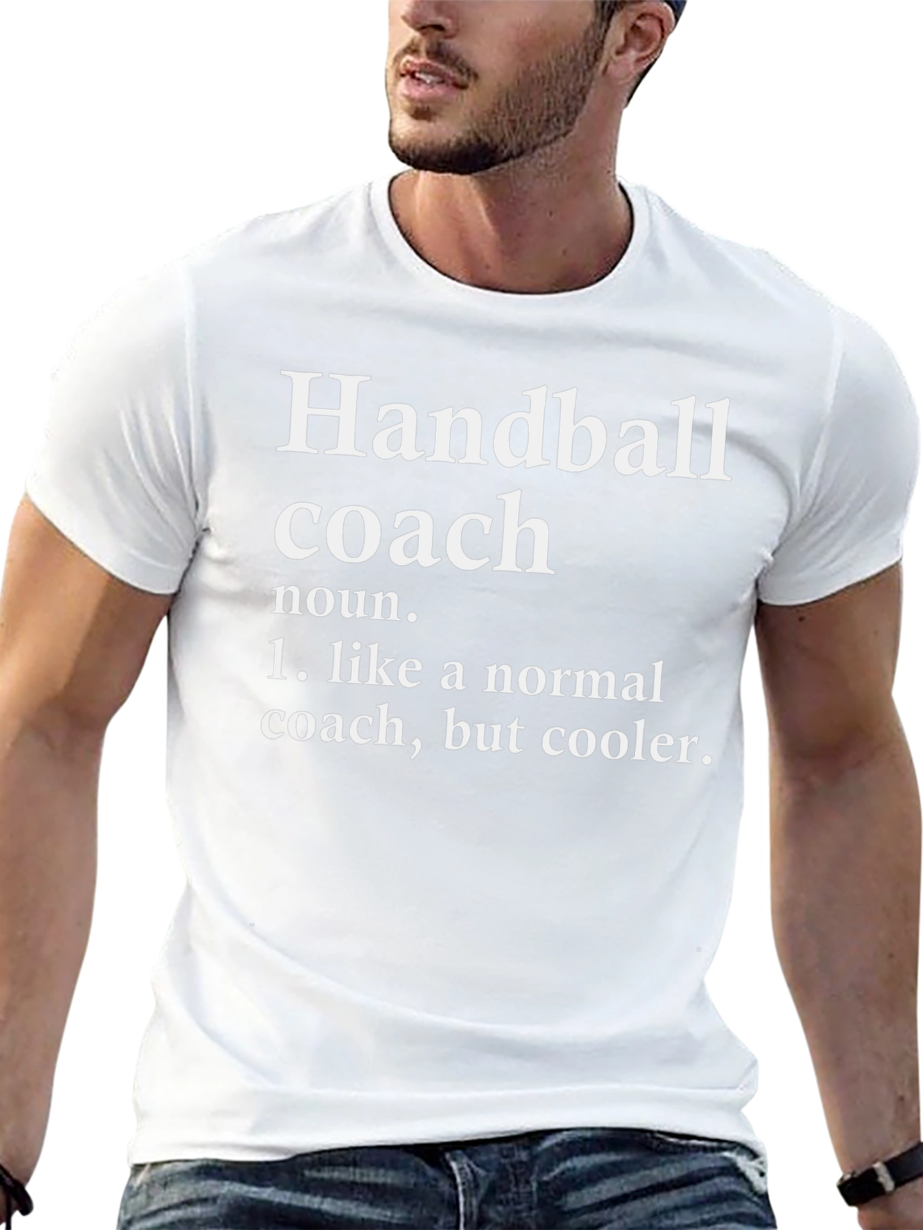 Handball Coach Definition T-Shirt - Cool Coach Tee