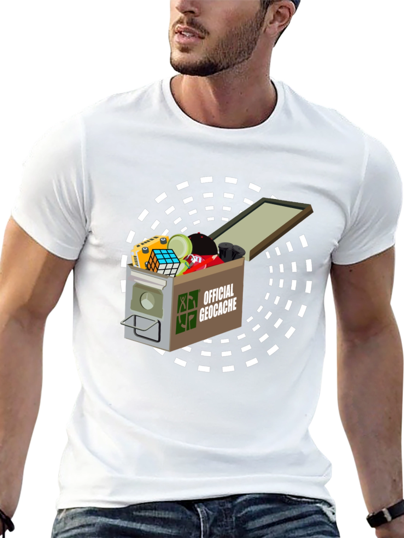 Geocache Treasure Hunt T-Shirt