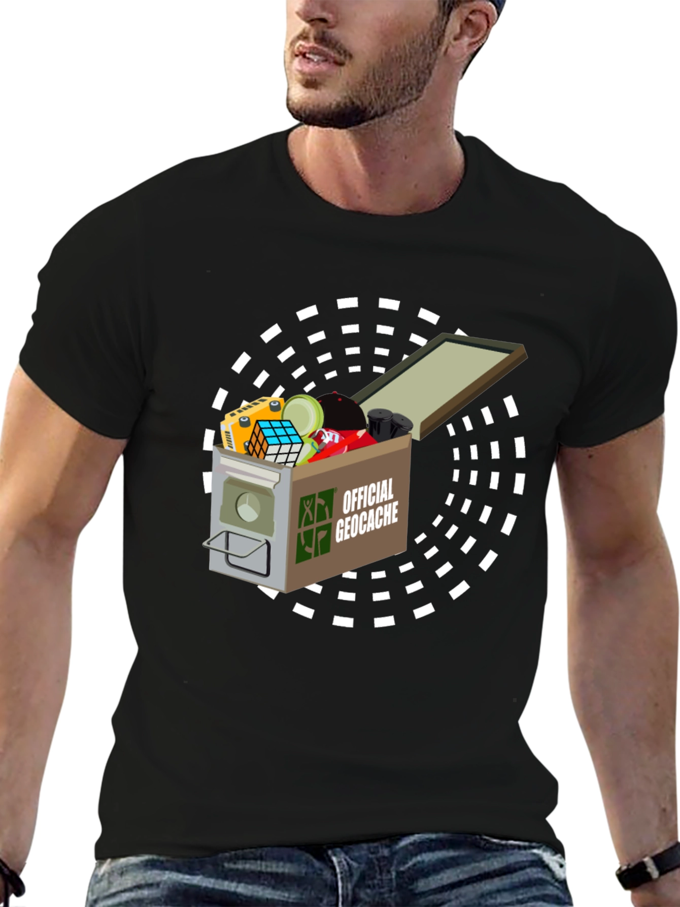 Geocache Treasure Hunt T-Shirt