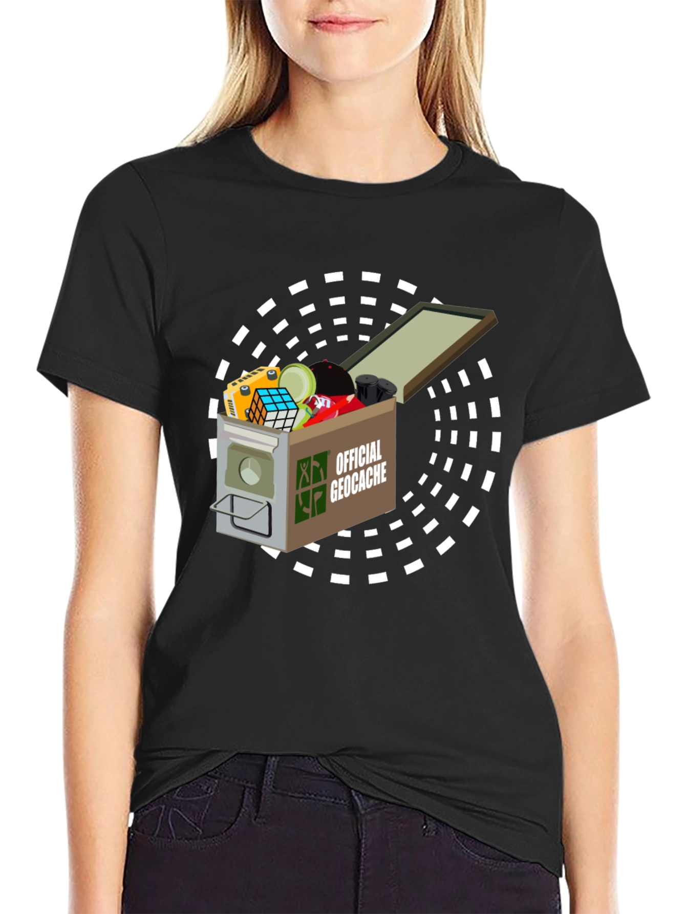 Geocache Treasure Hunt T-Shirt