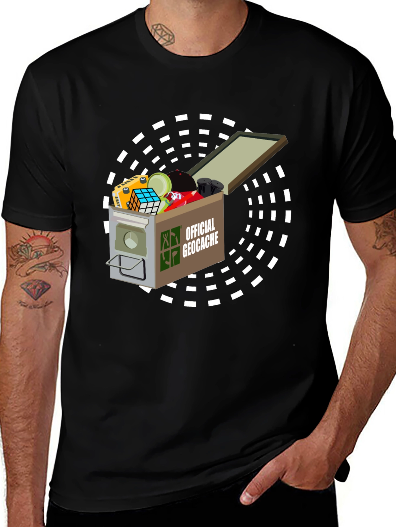 Geocache Treasure Hunt T-Shirt