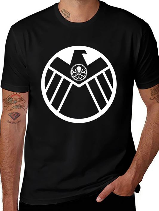 Hydra Shield Logo T-Shirt - Black