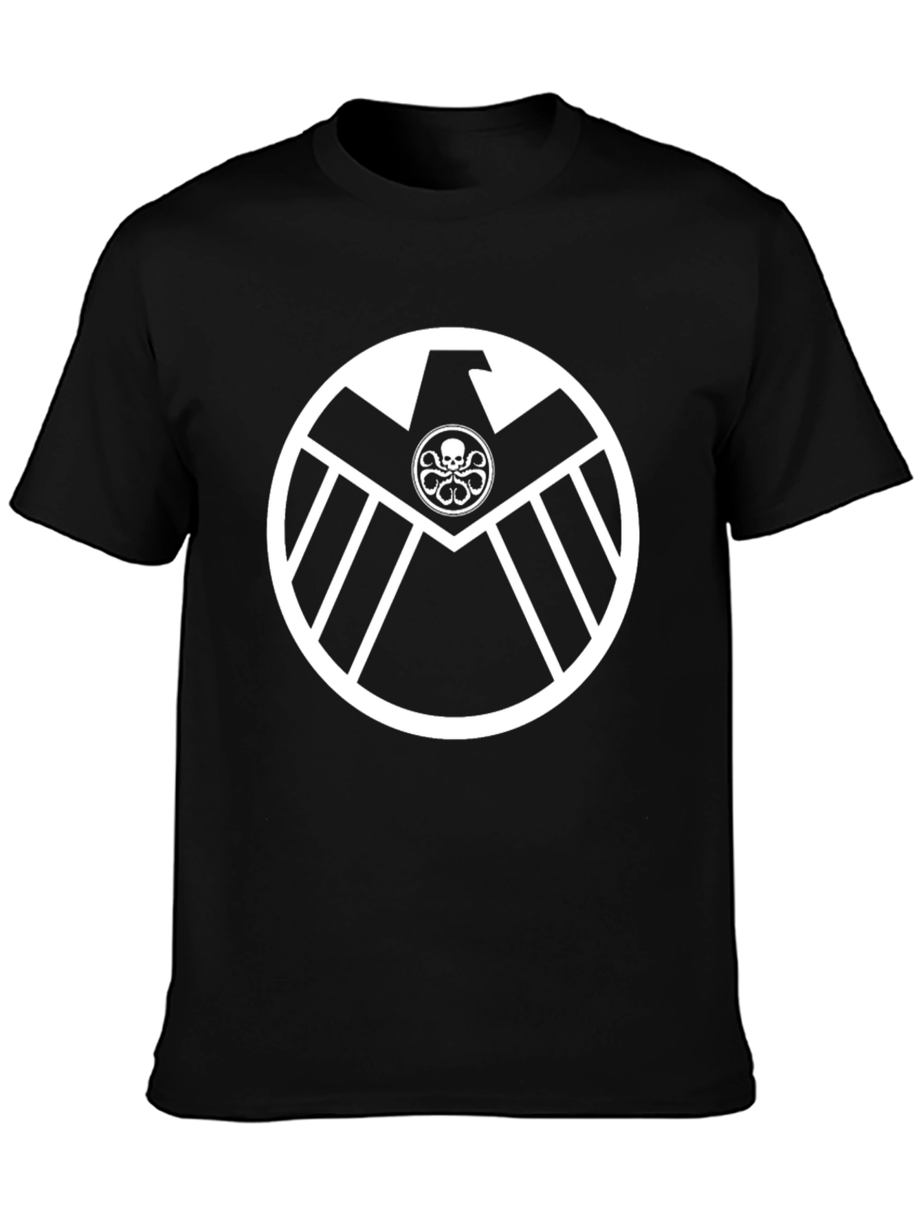 Hydra Shield Logo T-Shirt - Black