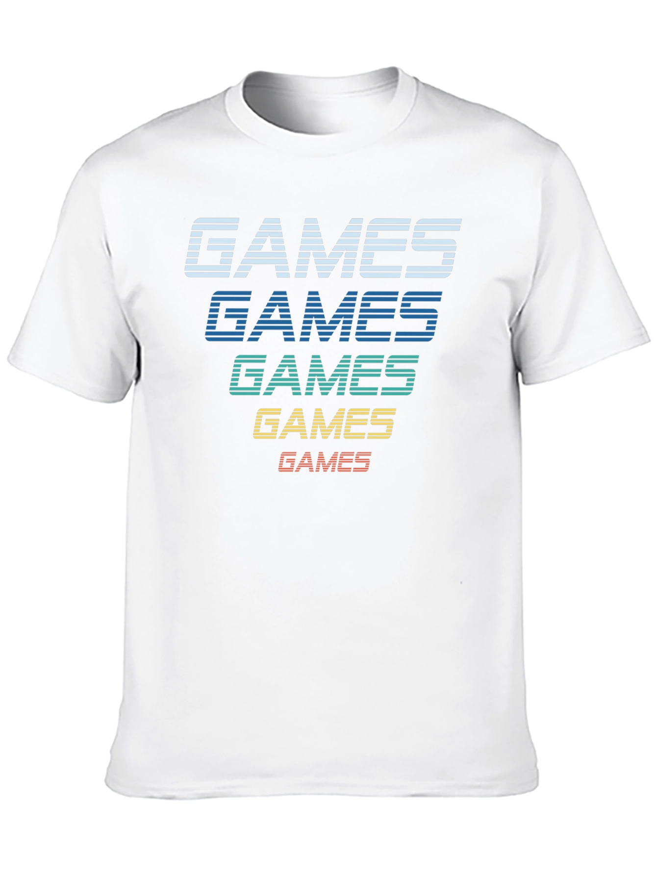 Retro Games Graphic Tee - Classic Gamer T-Shirt