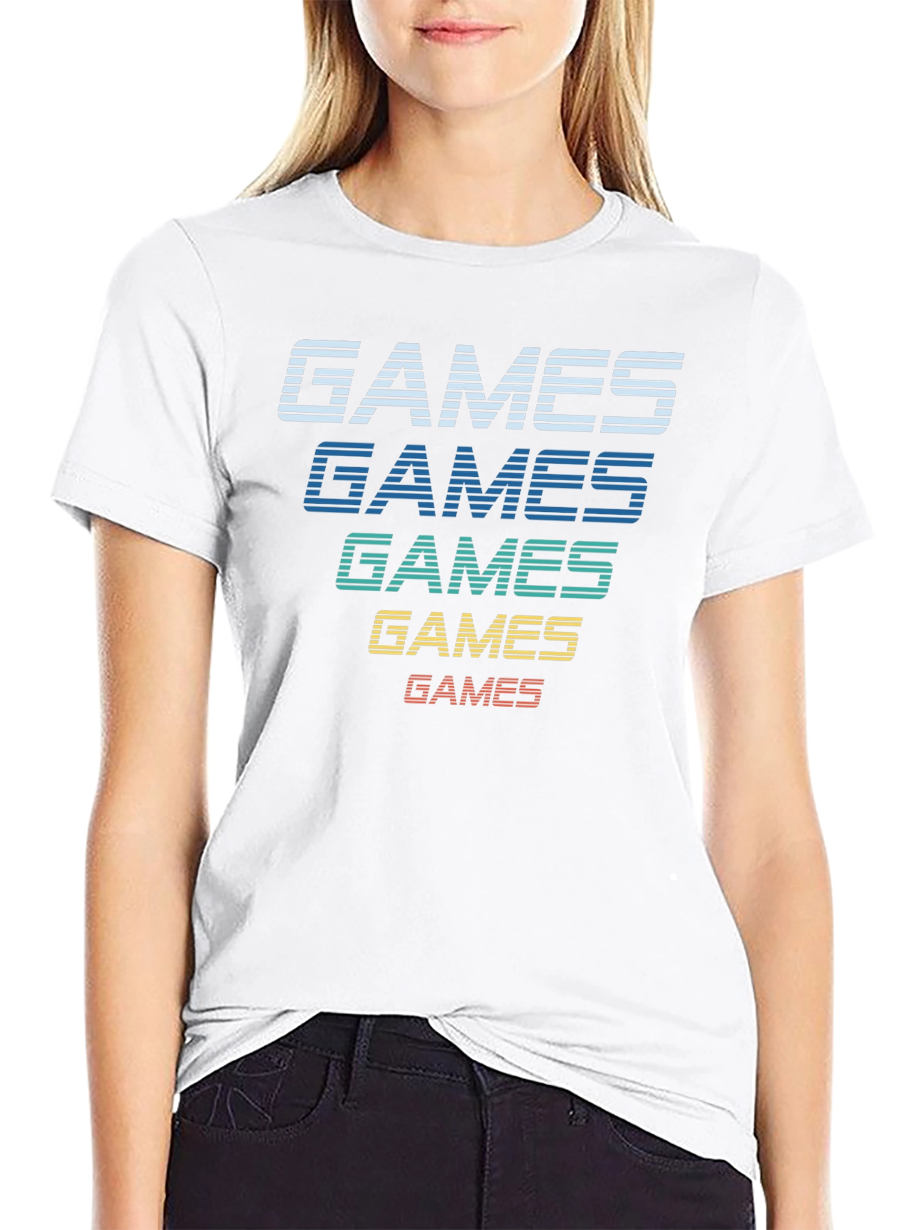Retro Games Graphic Tee - Classic Gamer T-Shirt