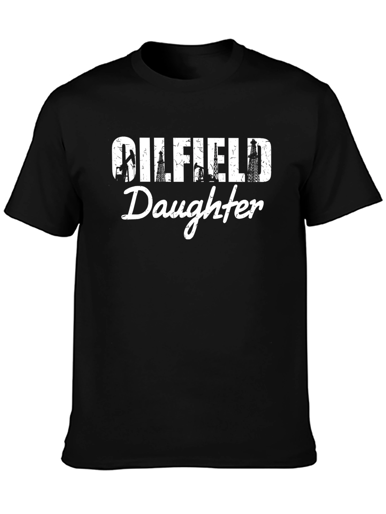 Oilfield Daughter Graphic Tee - Black