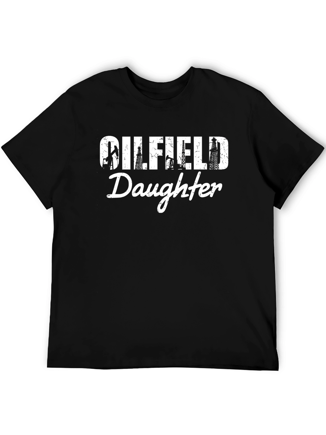 Oilfield Daughter Graphic Tee - Black