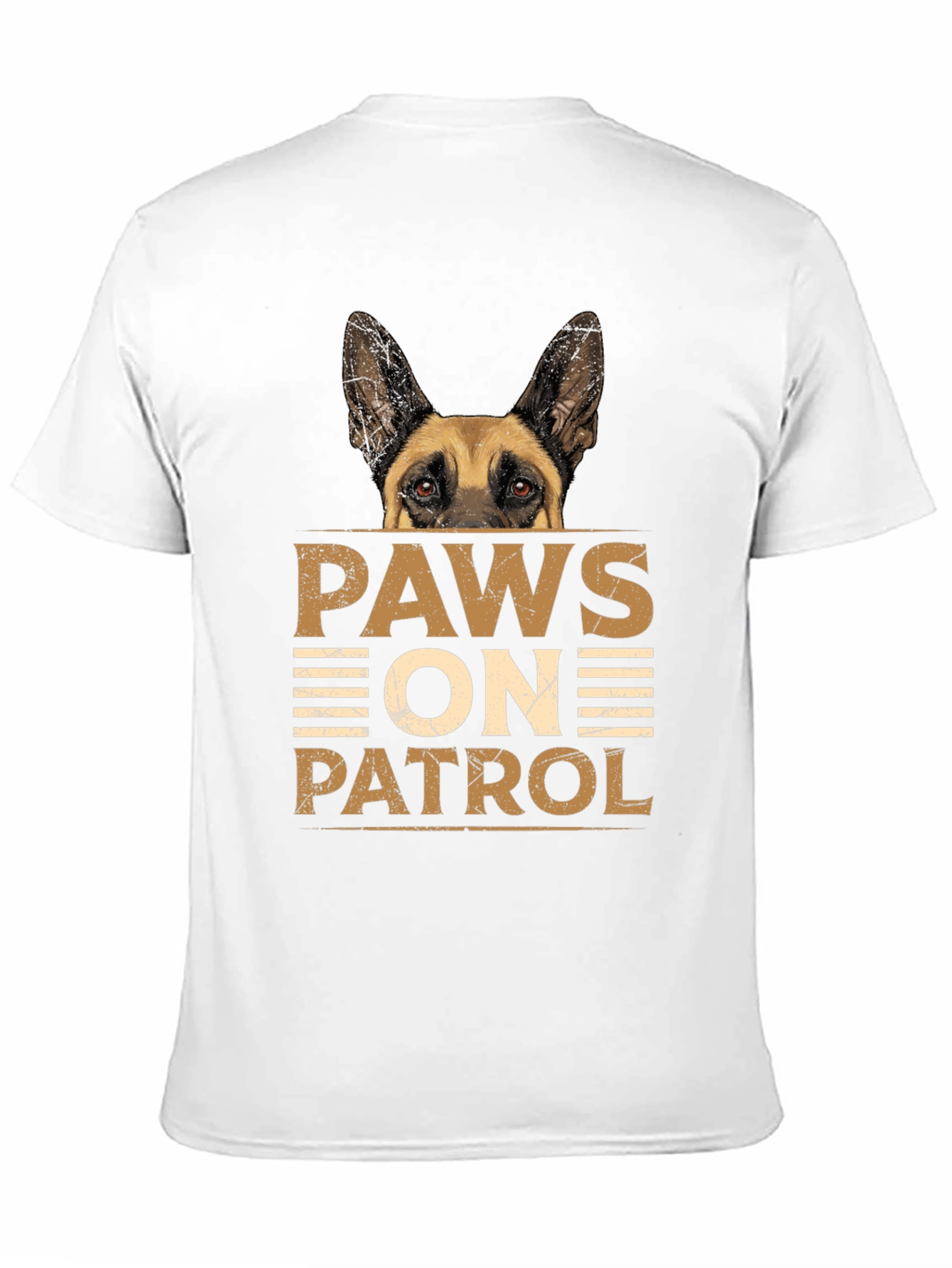 Dog Lovers Paws On Patrol Graphic Tee