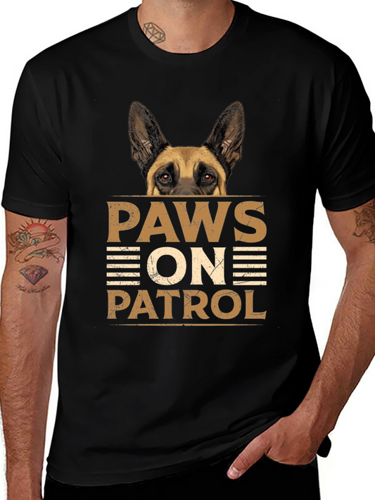 Dog Lovers Paws On Patrol Graphic Tee