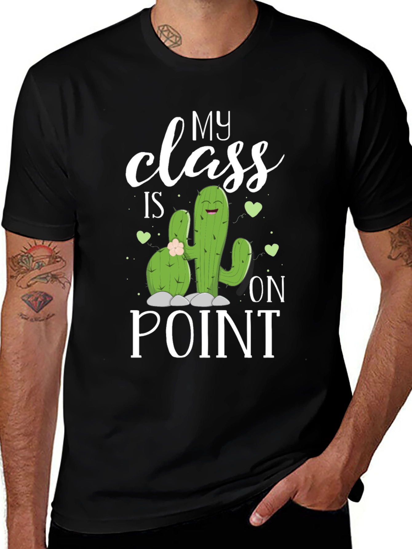 My Class Is On Point Cactus T-Shirt