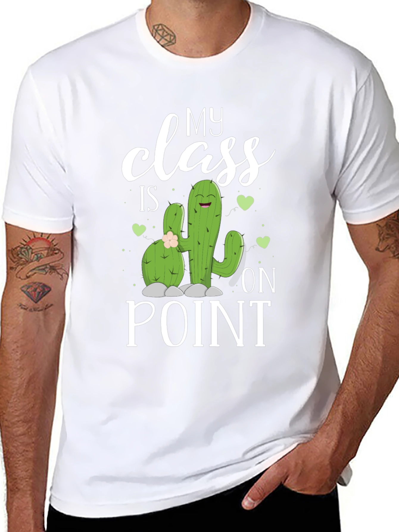 My Class Is On Point Cactus T-Shirt