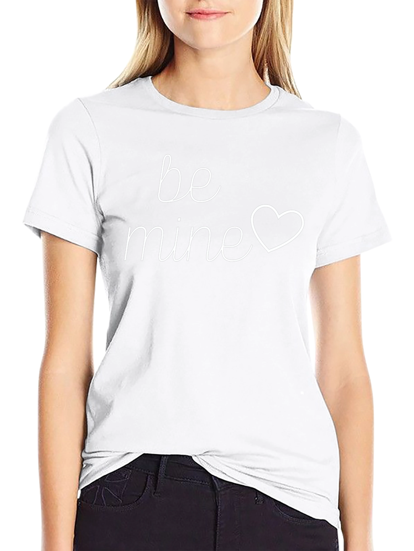 Be Mine Graphic Tee - Soft Cotton Blend