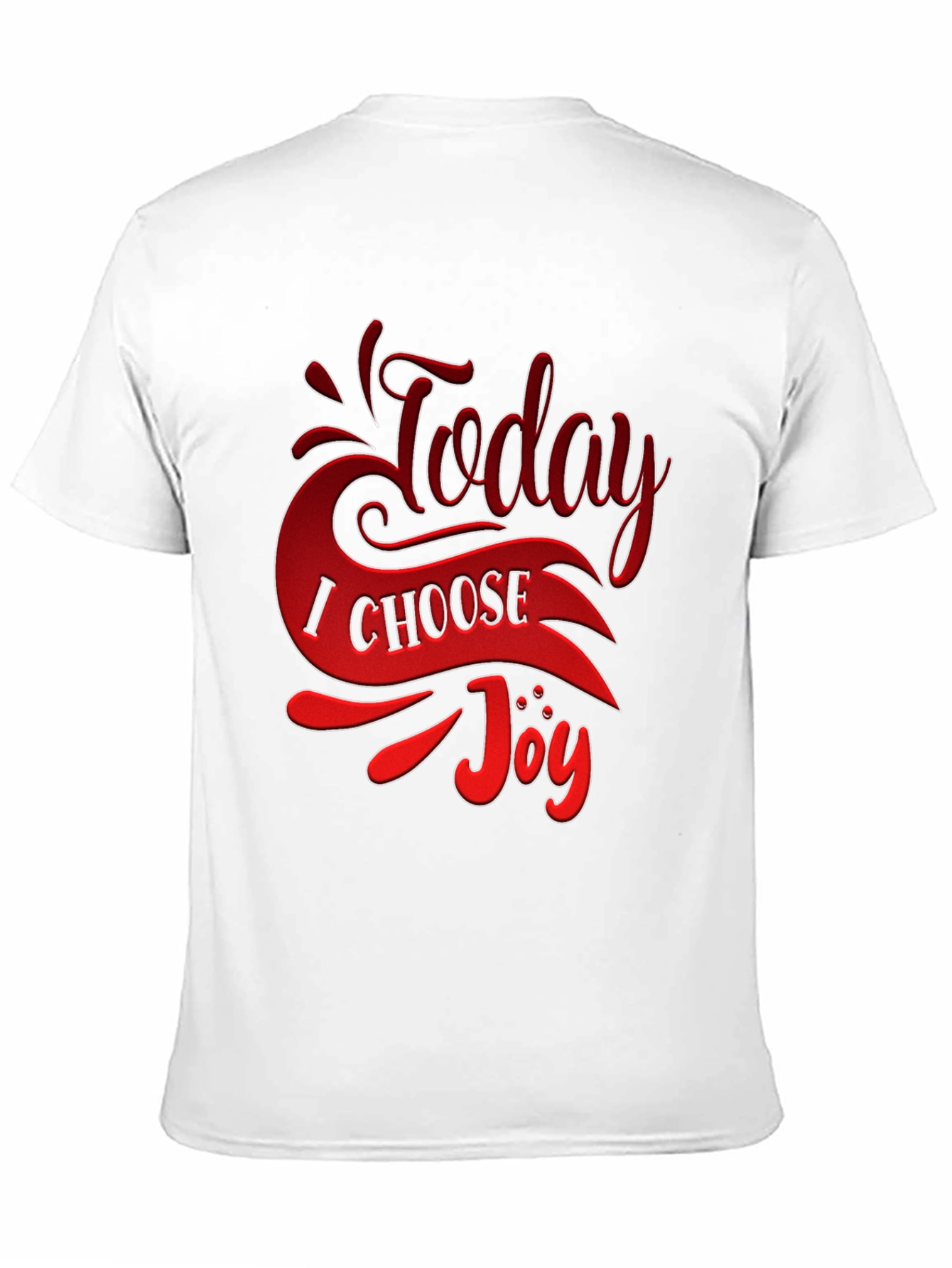 Today I Choose Joy Graphic Tee - Black T-Shirt