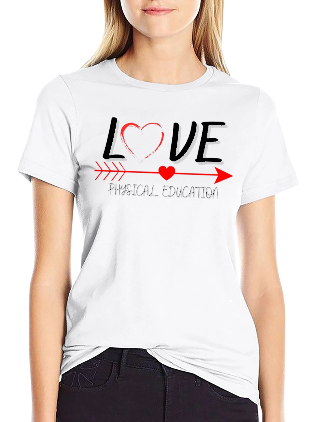 Love Physical Education Graphic T-Shirt