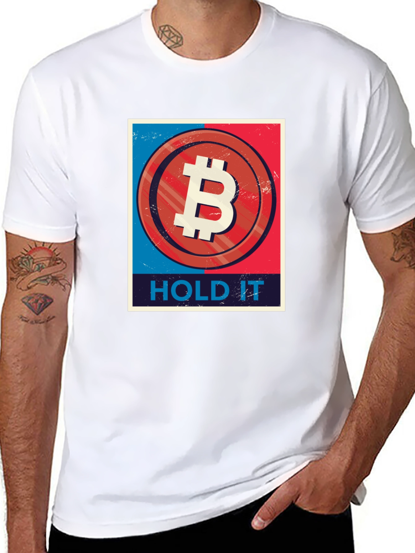 Bitcoin HODL T-Shirt Crypto Currency Graphic Tee