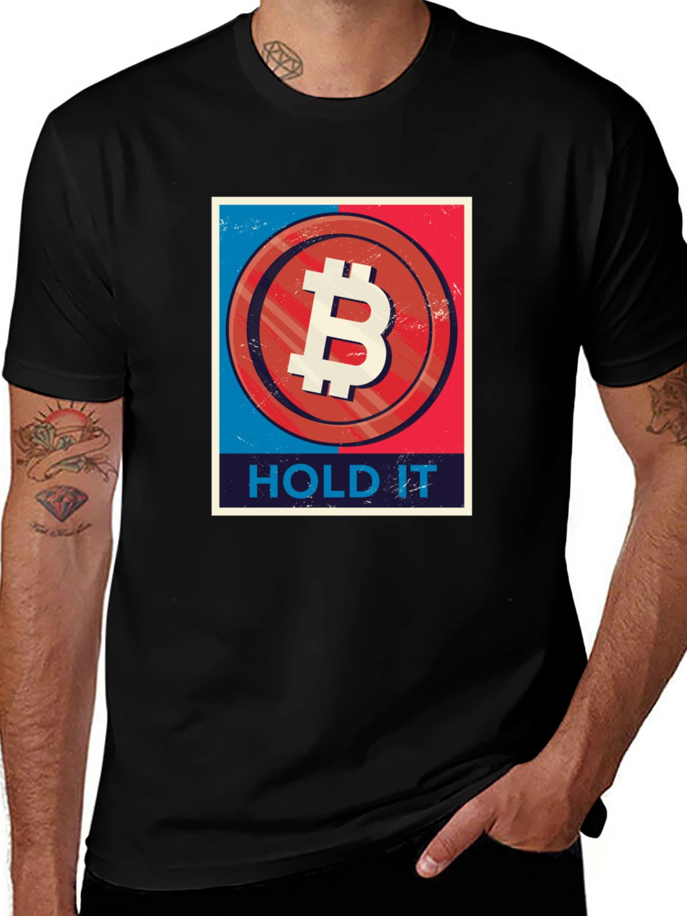 Bitcoin HODL T-Shirt Crypto Currency Graphic Tee